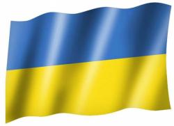 Fahne Ukraine