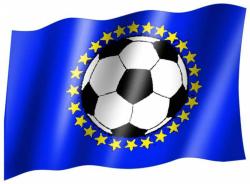 Flag Europe Football