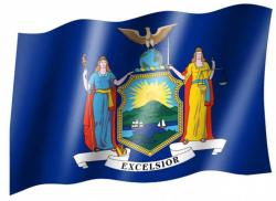 Fahne New York