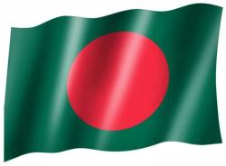 Fahne Bangladesch