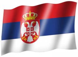 Fahne Serbien Wappen