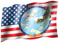 Fahne Wings Over America