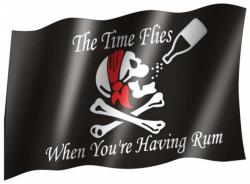 Fahne When You're Having Rum