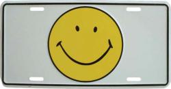 Blechschild Smiley