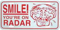 Blechschild Smile
