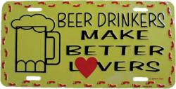 Blechschild Beer Drinkers