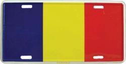 Blechschild Rumänien