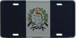 Blechschild Guatemala