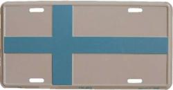 Blechschild Finnland