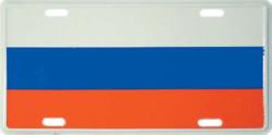 Blechschild Russland
