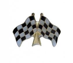 Zielflagge Anstecker Pin