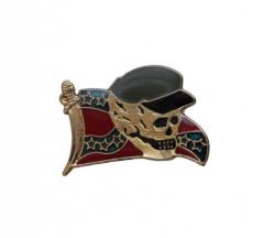 Totenkopf Südstaaten Anstecker