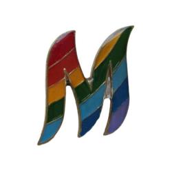 Buchstabe M Pin