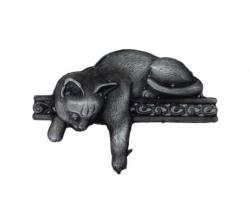 Anstecker Faule Katze