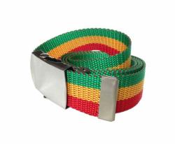 Canvas Gürtel Rastafari