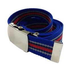 Stoffgürtel Rot & Blau