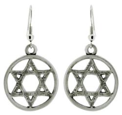 Drop Earrings David Star