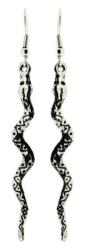 Snake Drop Earrings