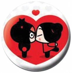 Pucca Garu Love Button Anstecker