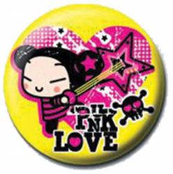Pucca Punk Love Button Anstecker