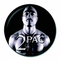 2Pac Portrait Button Anstecker