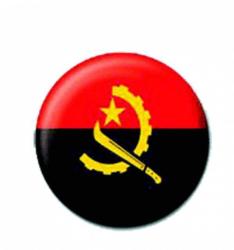 Angola Button Anstecker