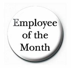 Employee Of The Month Button Anstecker