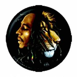 Bob Marley Lion Button Anstecker