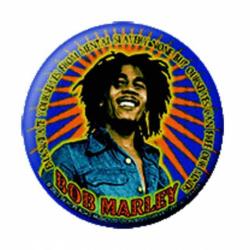 Bob Marley Portrait Button Anstecker