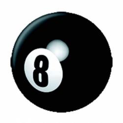 8 Ball Button Anstecker