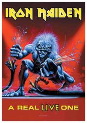 Iron Maiden A Real Live One Posterfahne