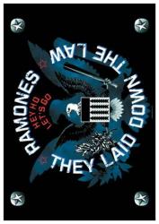 Ramones They Laid Down The Law Posterfahne