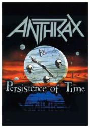 Anthrax Persistence Of Time Posterfahne