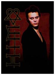 HIM Ville Vallo Portrait Posterfahne