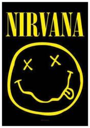 Nirvana Happy Face Posterfahne