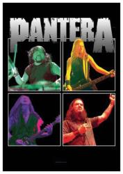 Pantera Band Foto Posterfahne