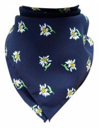 Bandana Scarf Edelweiss Blue