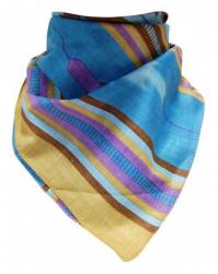 Bandana Scarf Red Indian Pattern Blue