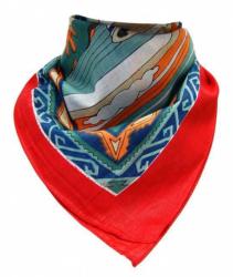 Bandana Scarf Red Indian Clay Jug