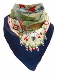 Stylish Bandana Head Wrap Scarf Young Apache
