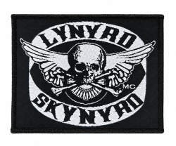 Lynyrd Skynyrd MC Skull Patch with winged skull