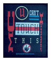 MC Hammer Aufnäher Patch