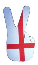 England Aufnäher Patch