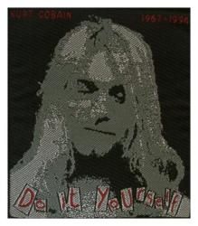Kurt Cobain Aufnäher Patch