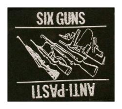 Six Guns Aufnäher Patch