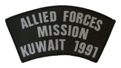 Allied Forces Miss Aufnäher Patch