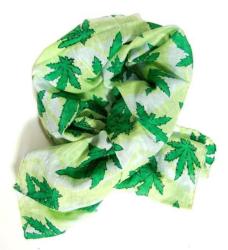 Printed Scarf Weed