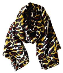 Bedrucktes Tuch Leopard Look