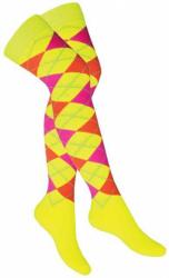 Overknee Socken Mehrfarbige Karos