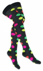Overknee Socken Mehrfarbige Punkte